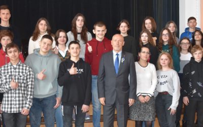Uczniowie z Ukrainy zawitali w Miarce