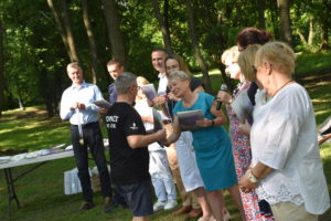 wręczenie dyplomów klubowiczom