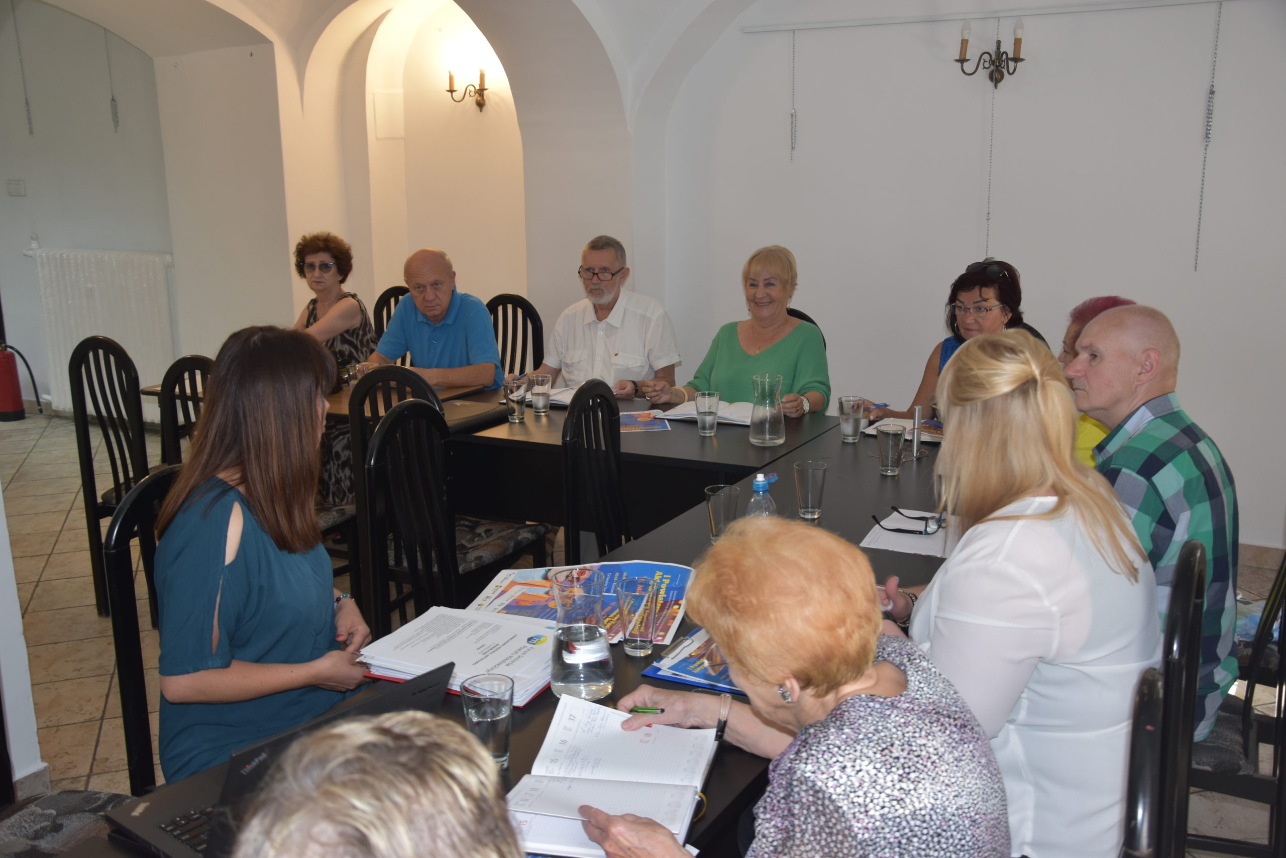 posiedzenie Forum SEniorów i Rady Senioralnej w MDK Mikołów