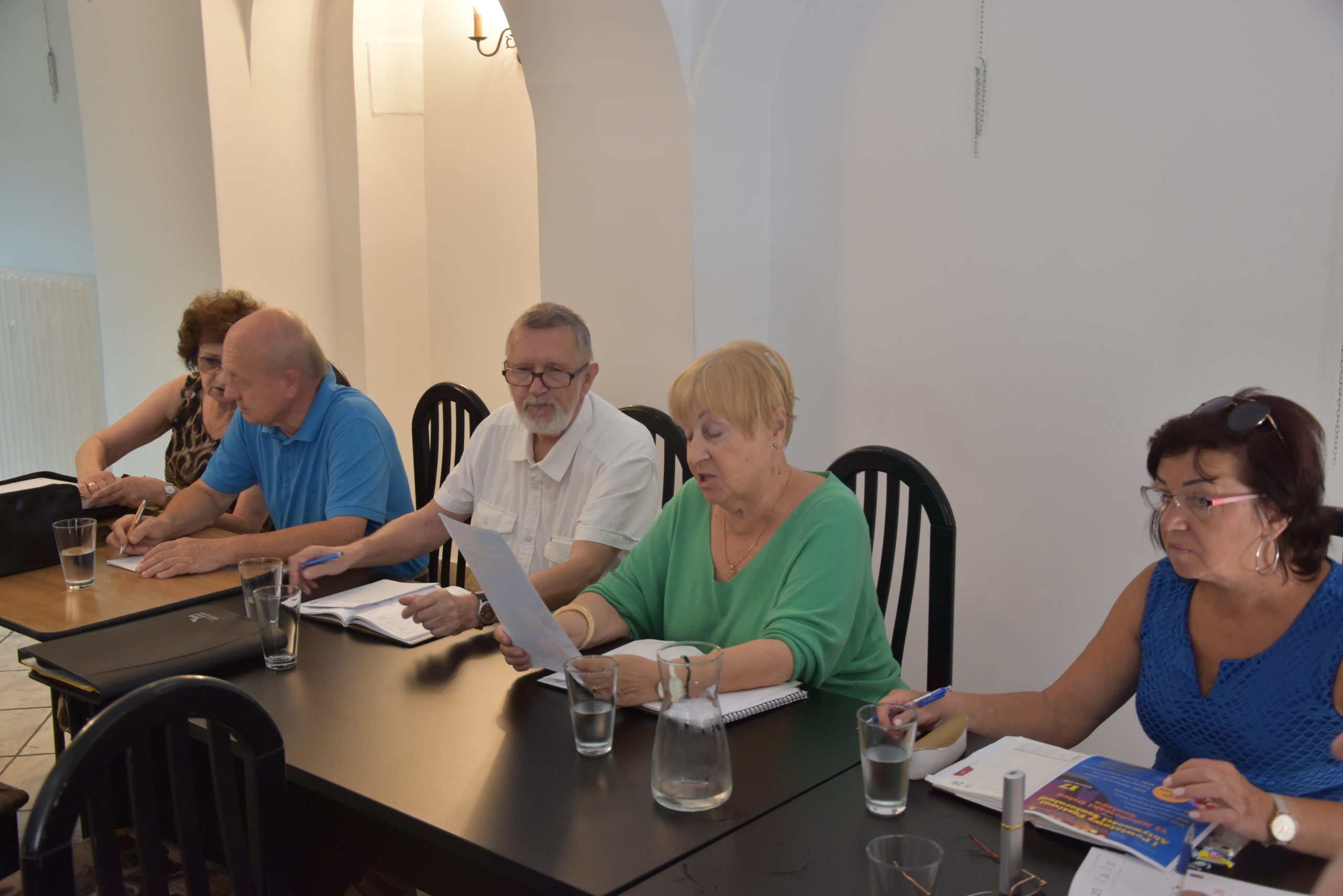25 sierpnia odbyło się posiedzenie Powiatowego Forum Seniorów