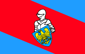 Flaga Powiatu Mikołowskiego