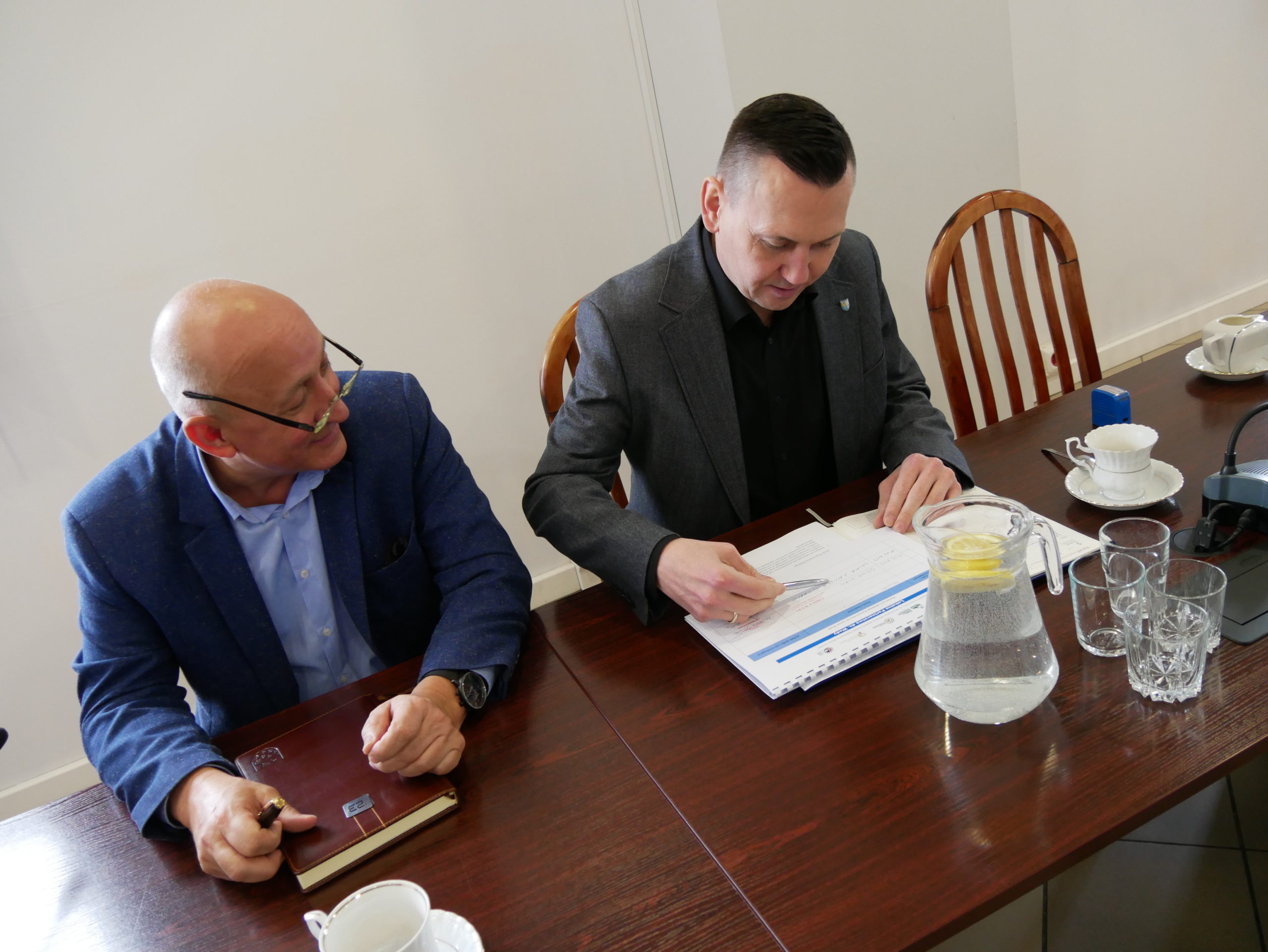 Samorządowcy z Łazisk i Ornontowic podpisują list intencyjny