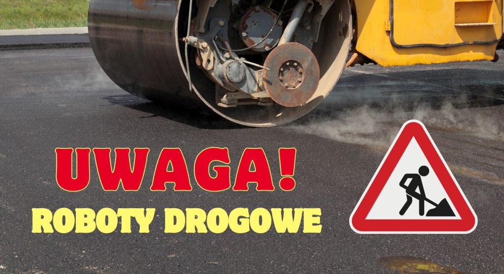Obrazek "UWAGA! Roboty drogowe"