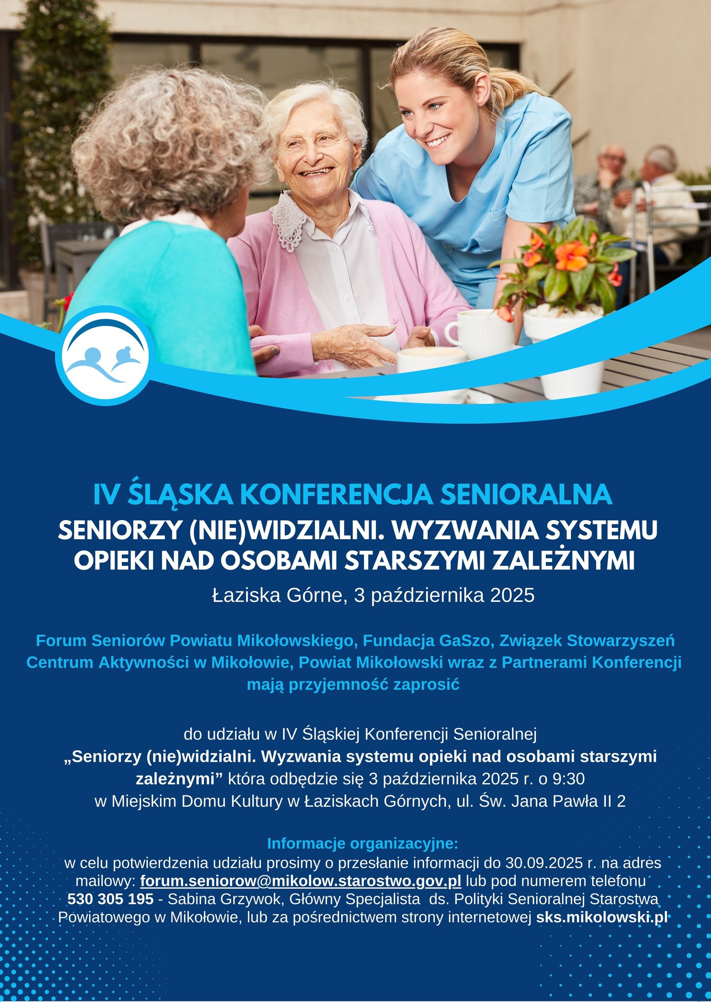 Plakat IV Śląska Konferencja Senioralna