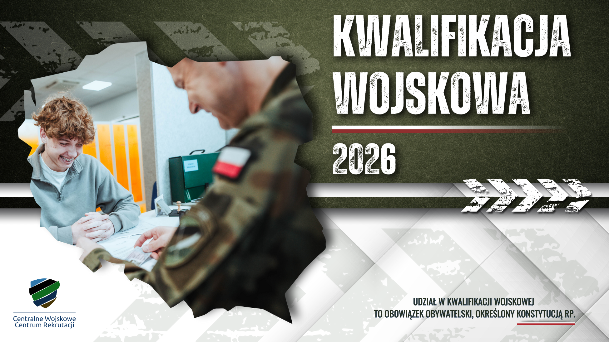 Plakat kwalifikacja wojskowa 2026